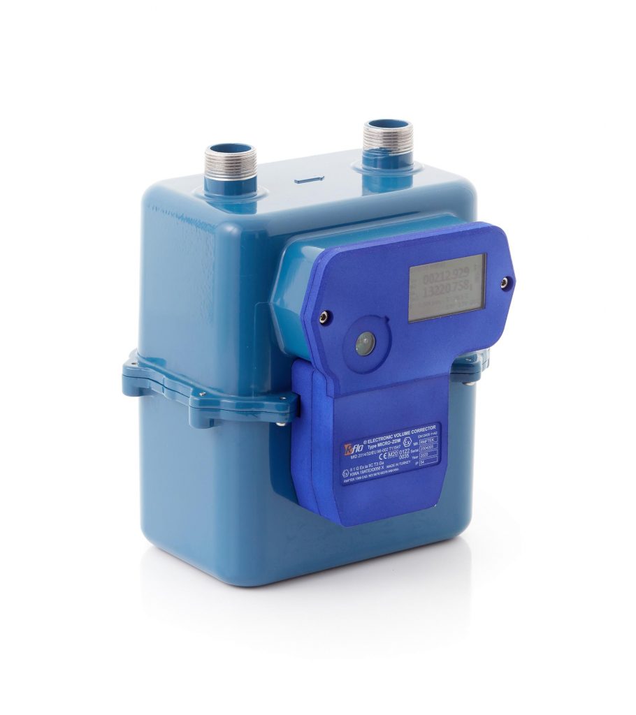 Compact Electronic Volume Corrector for Diaphragm Meters